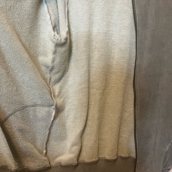 H by Bordeaux Soft Lightweight Bomber Jacket Zip Up Olive Green Size L - Picture 9 of 10